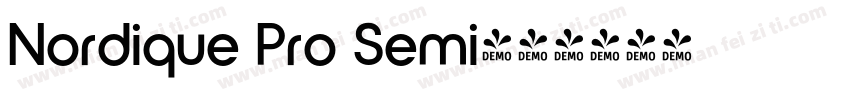 Nordique Pro Semi字体转换